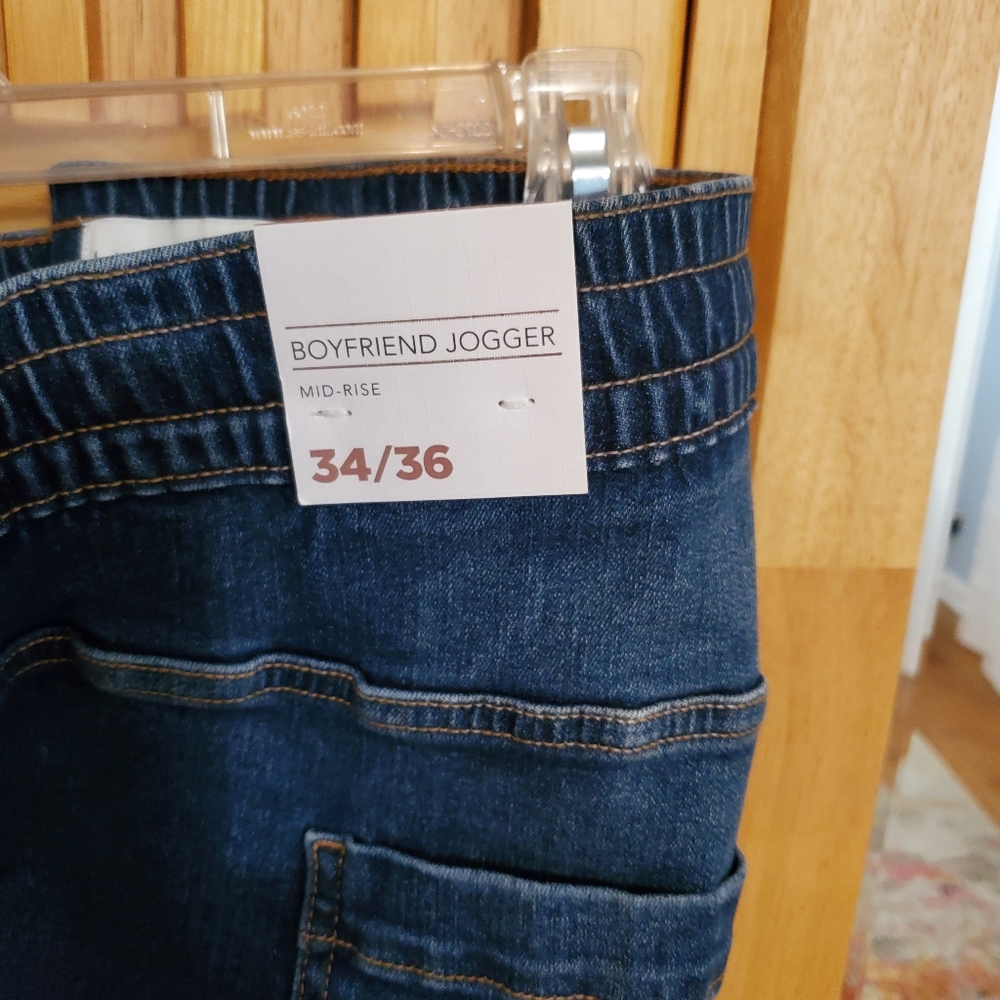 Lane bryant 34/36 denim joggers